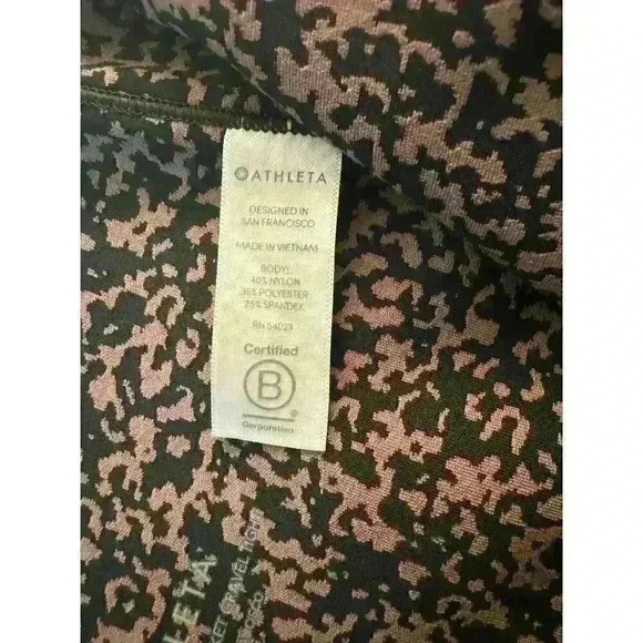 Athleta Salutation Stash Pocket II Gravel 7/8 Tight NWOT Size S - Picture 3 of 5